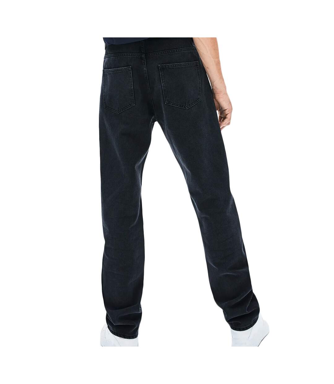 Jean Slim Noir Homme Lacoste