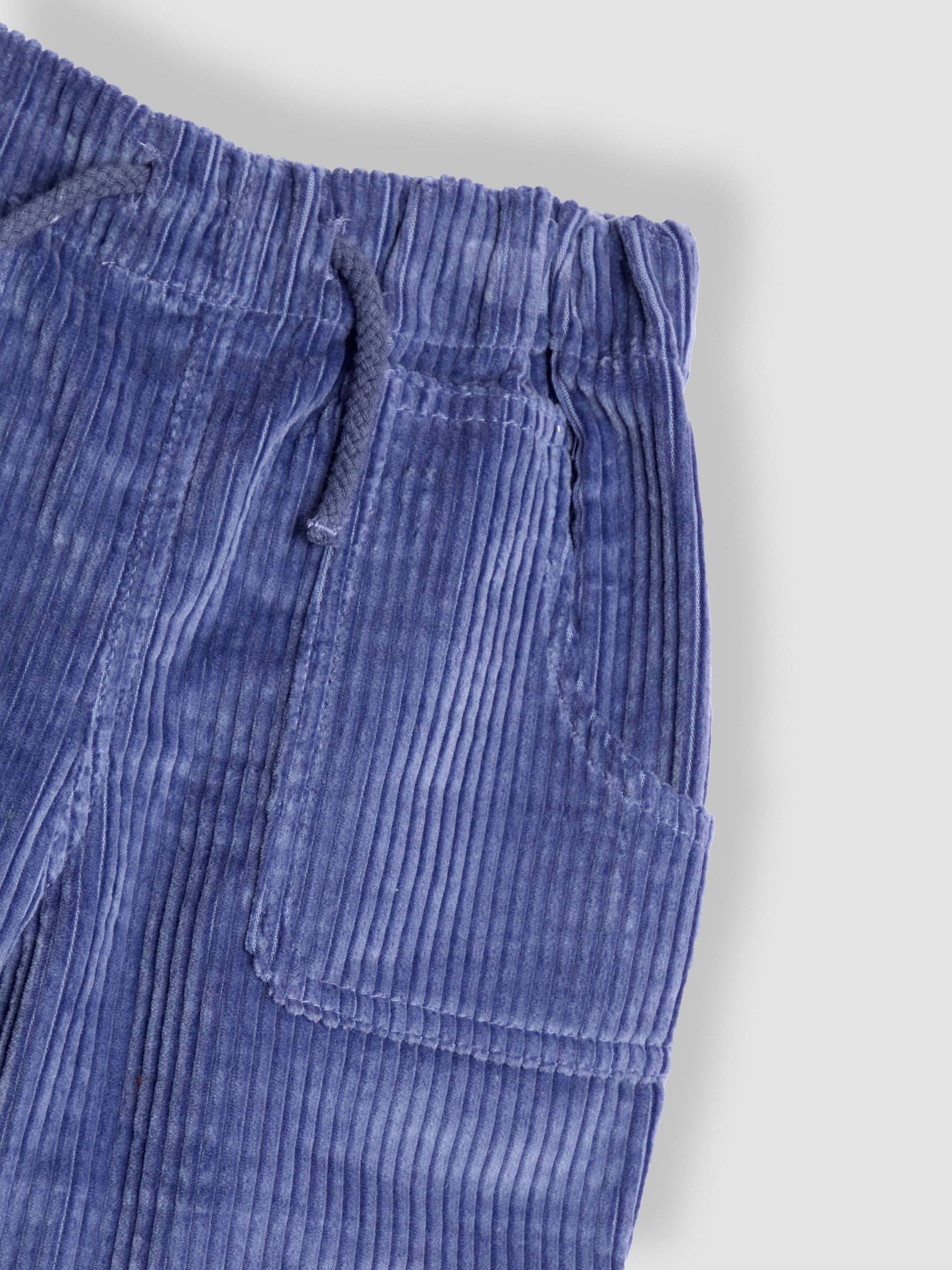 Indigoblauw - JoJo Maman Bébé Cord Pull On Trousers