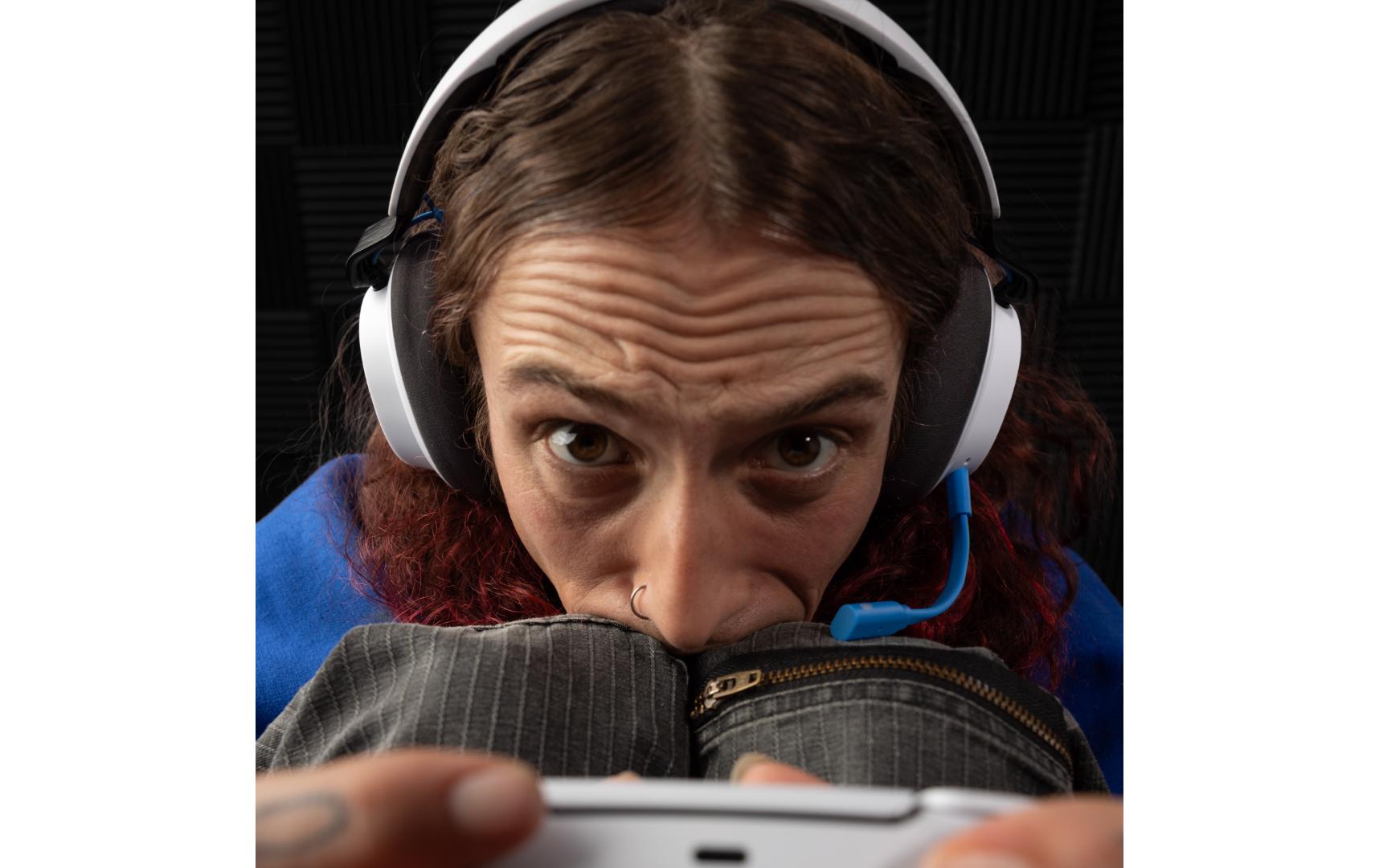 Wireless Over-Ear-Kopfhörer SLYR Pro Weiss<br>Kabelloses Gaming-Headset