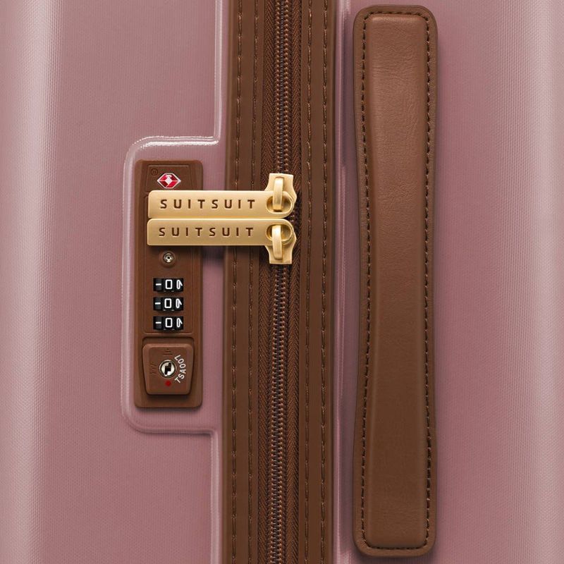SUITSUIT Fab Seventies - Grote Reiskoffer - Ruimbagage met TSA Slot - 76 cm - 94L - Roze