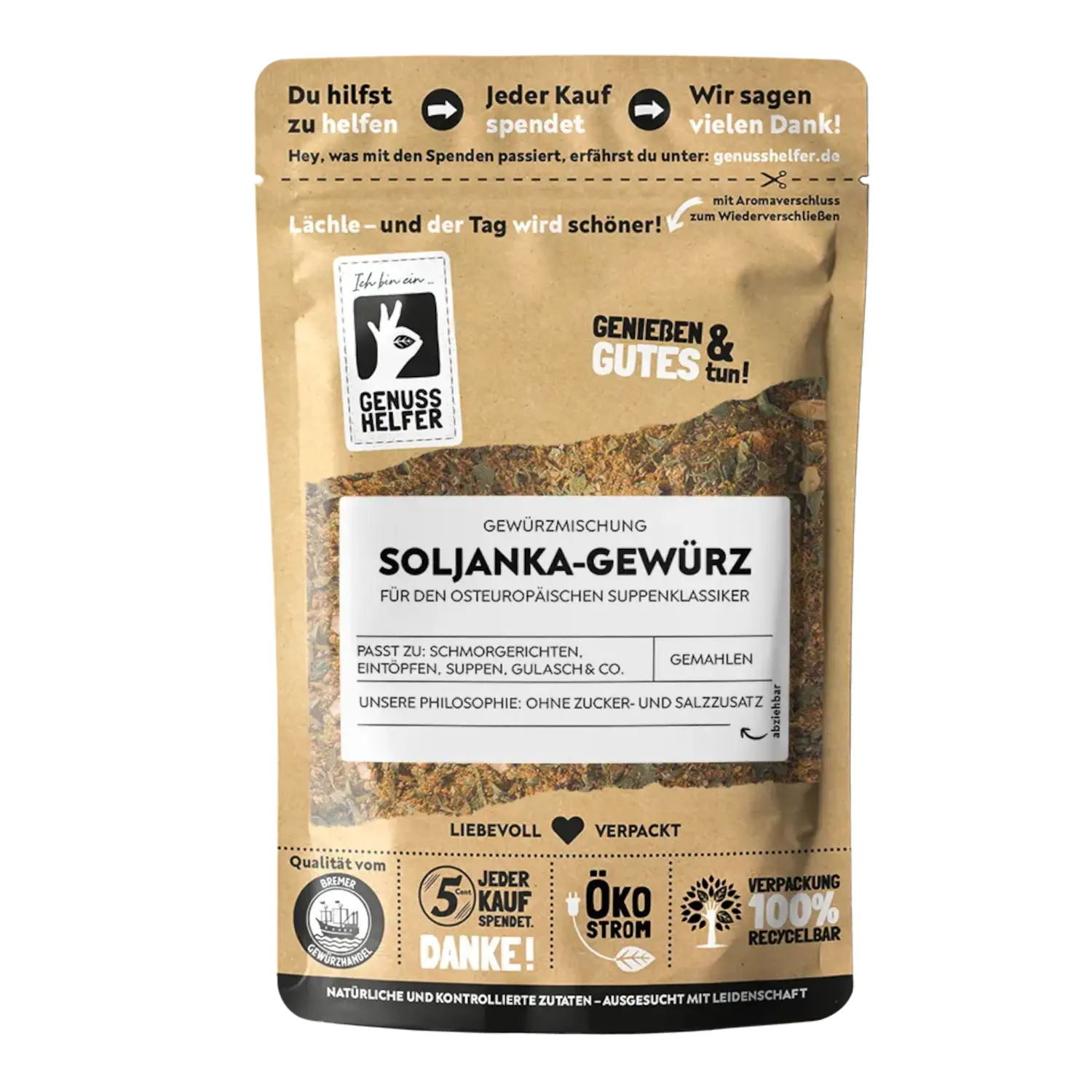 Soljanka-Gewürz, gemahlen