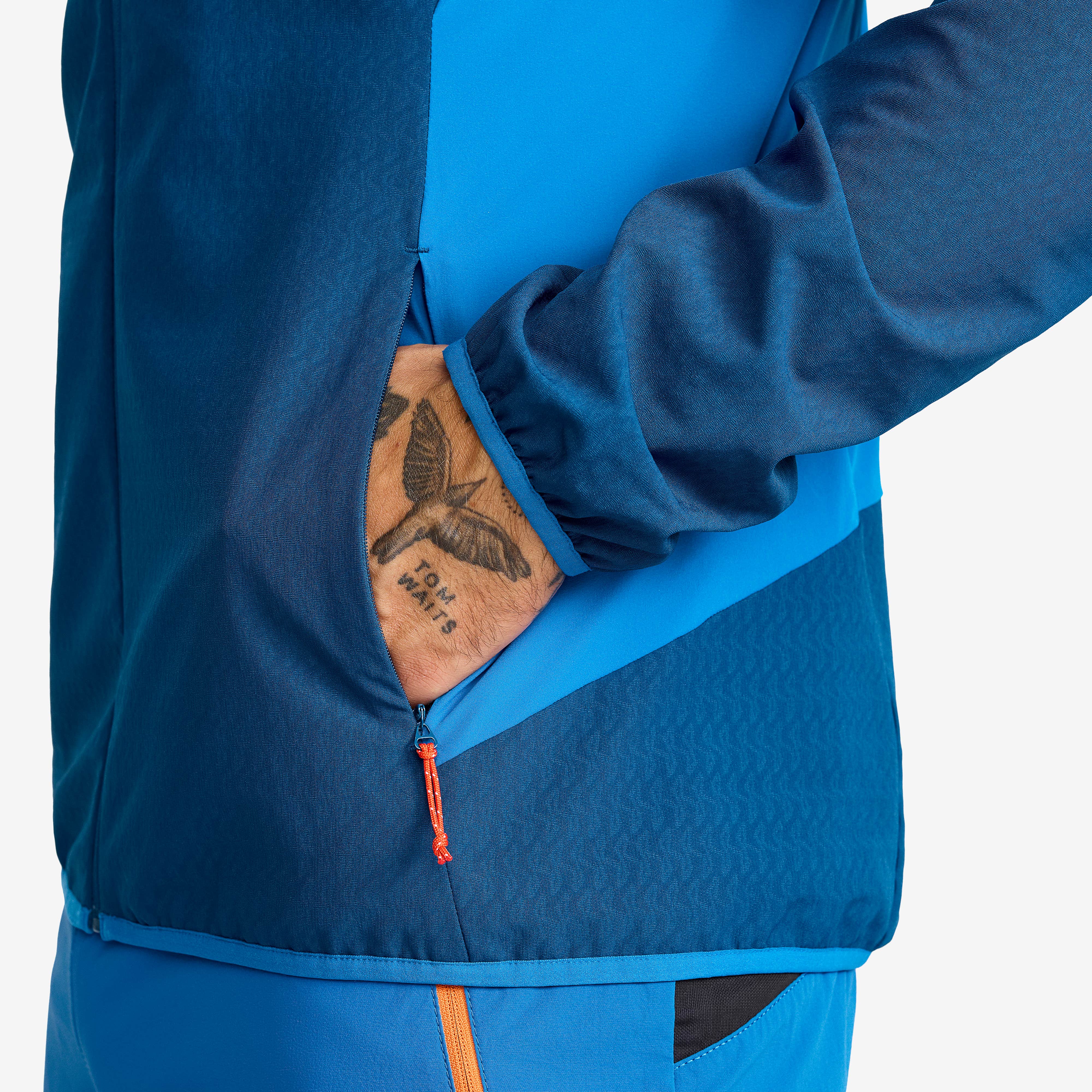 Distance Pro Wind Jacket Herre Imperial Blue/Blue Opal