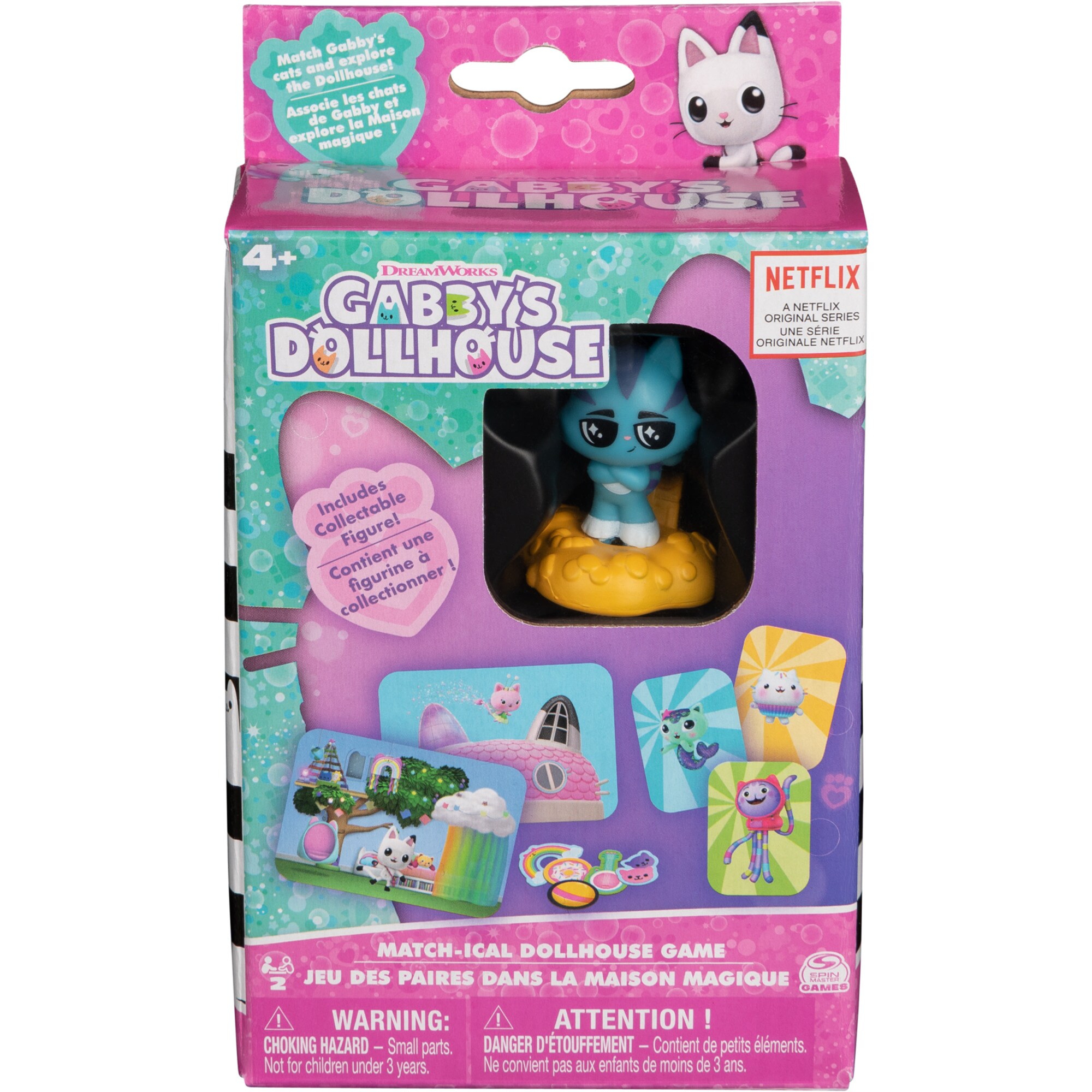 Spin Master Kartenspiel Gabby's Dollhouse Match-ical Kartenspiel