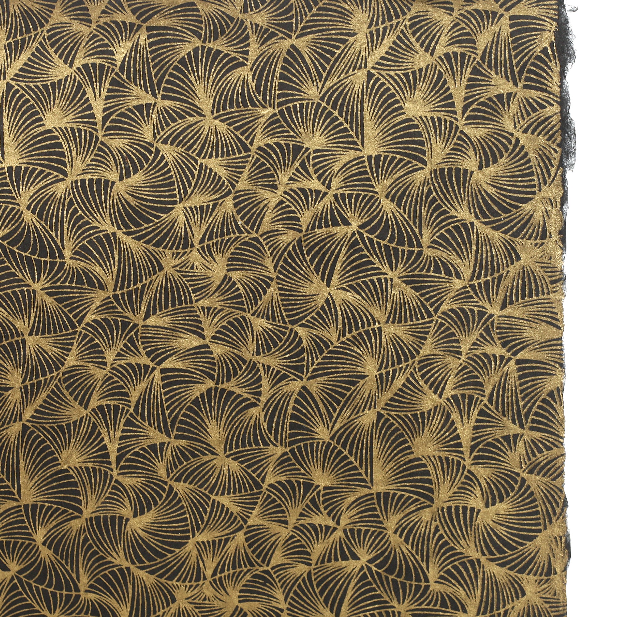 Geschenkpapier, gold, schwarz, T 76 cm, B 51 cm günstig bestellen