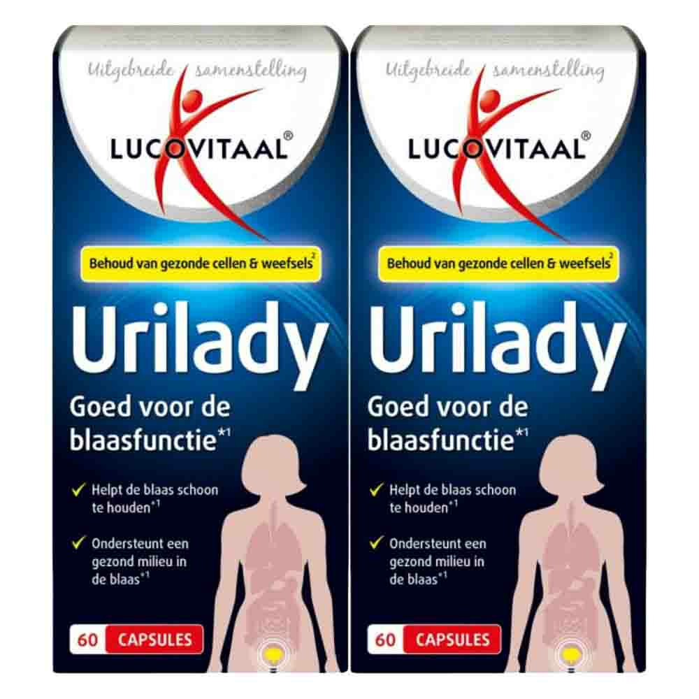 2x Lucovitaal Urilady 60 capsules