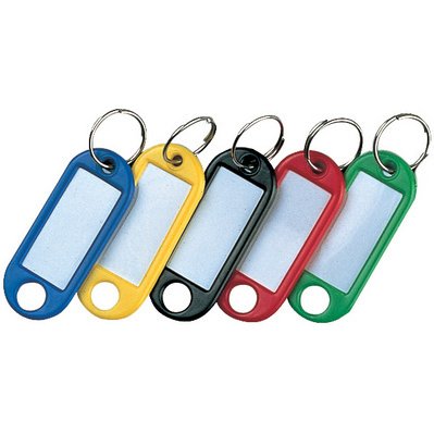 Porte-clés avec anneau, diamètre: 14 mm