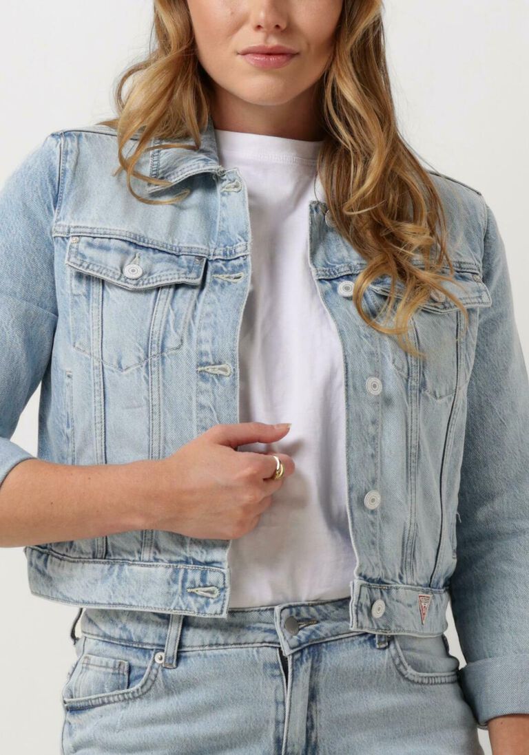 GUESS blauwe guess spijkerjas doria jacket