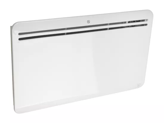 Chauffage connecté Wifi inertie sèche fonte - Blanc - 1500W - Voltman