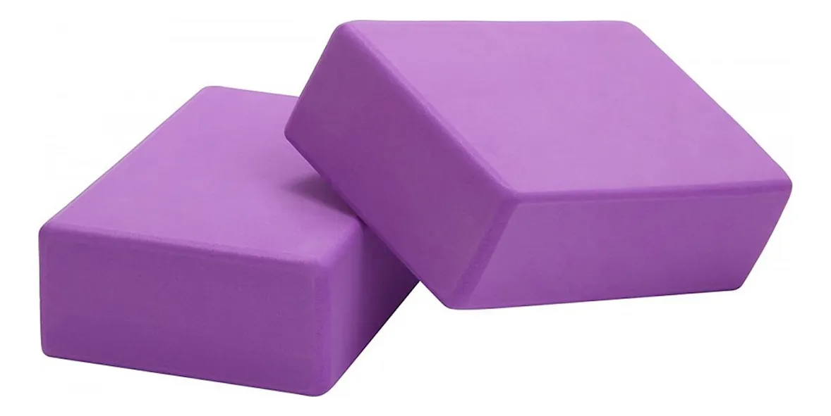 Pro Sport Yoga Blok Lilla - 1 stk.