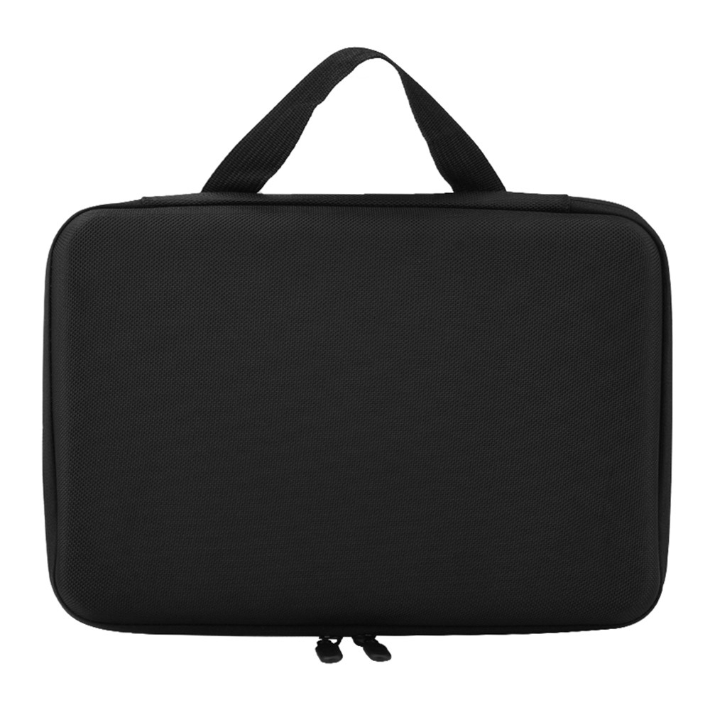 (33x22cm) XXL GoPro Hero Foto Kamera Schutztasche Stossfeste Hartschale mit Reissverschluss   Schaumstoffeinlage - Schwarz