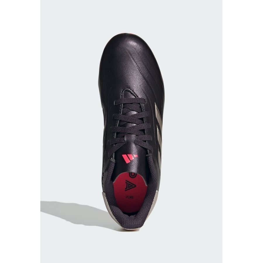 adidas Copa Pure 2 Club FxG Vivid Horizon - Aurora Black/Argenté/Turbo Enfant