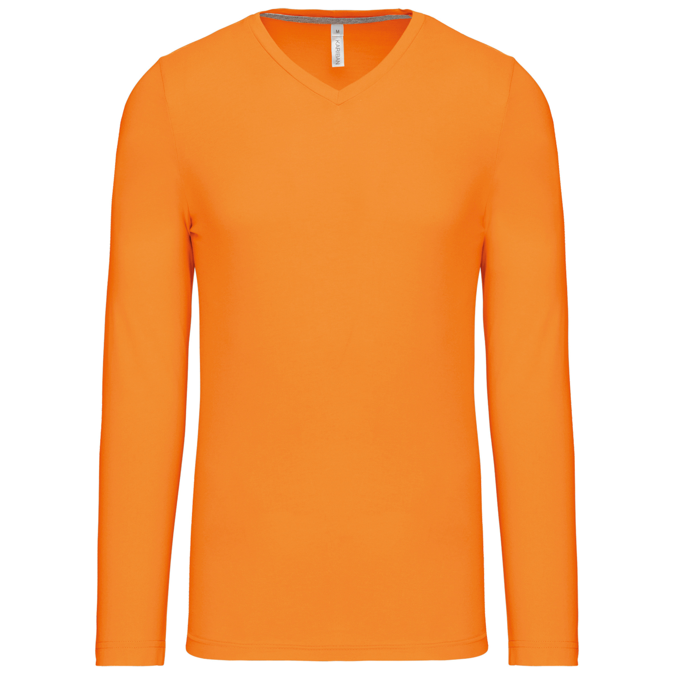 Kariban K358 - T-SHIRT COL V MANCHES LONGUES