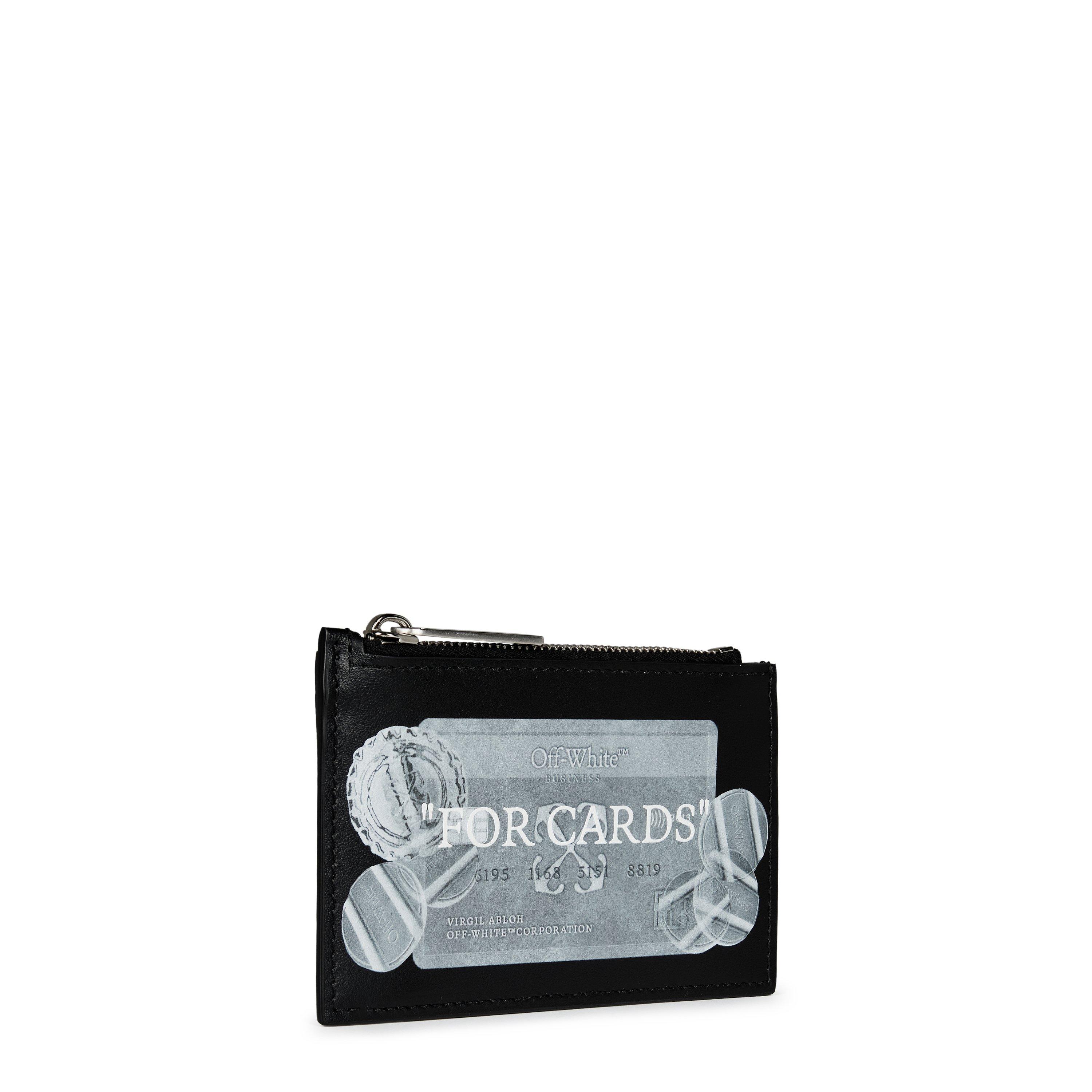 Off White Card Holder