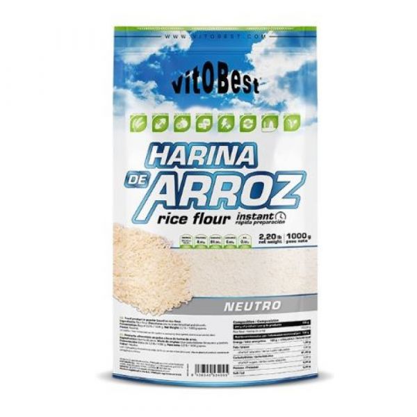 VitoBest Farinha De Arroz Neutra 1 Kg De Pó (neutral)