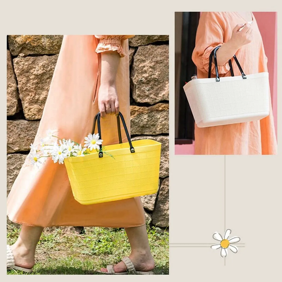 Universal Panier à linge sale - Blanc