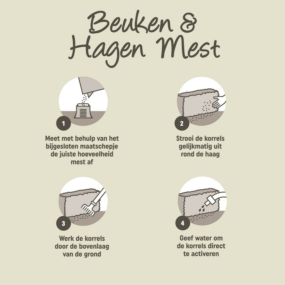 Pokon Beuken & Hagen Mest 2,5 kg
