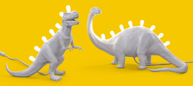 Seletti Jurassic Bronto tafellamp USB