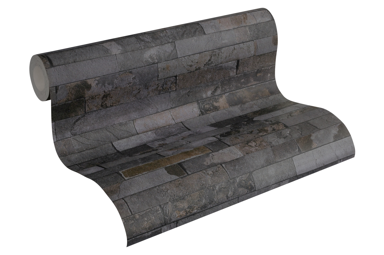 Vliestapete BEST OF WOOD´N STONE 2ND EDITION - grau - 10 Meter