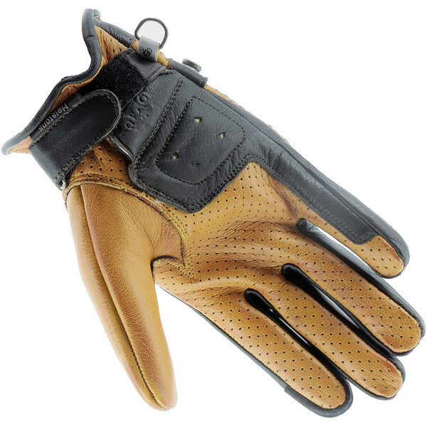 Helstons - Gants femme Tinta Air été Or / Marron