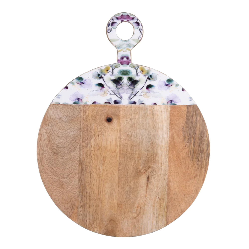 Planche à découper ronde Garden 30,5 cm Table passion