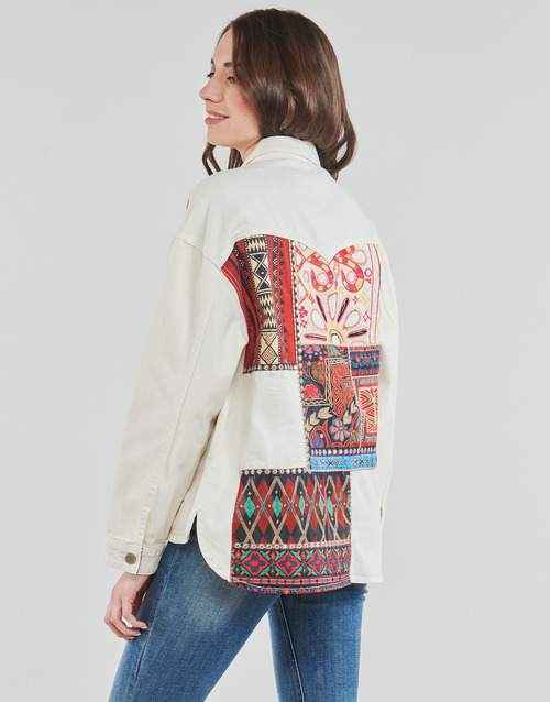 Desigual - CHAQ_BOMBAY Blanco / Roto