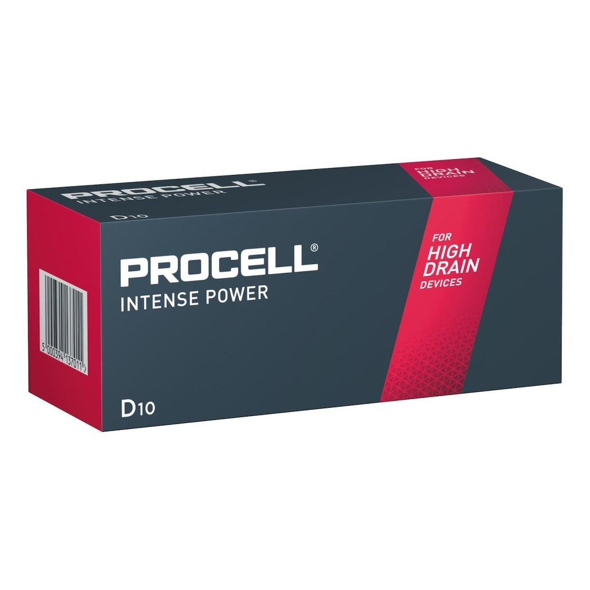 Procell Alkaline Intense D, 1,5v 5 x 10ct Retail