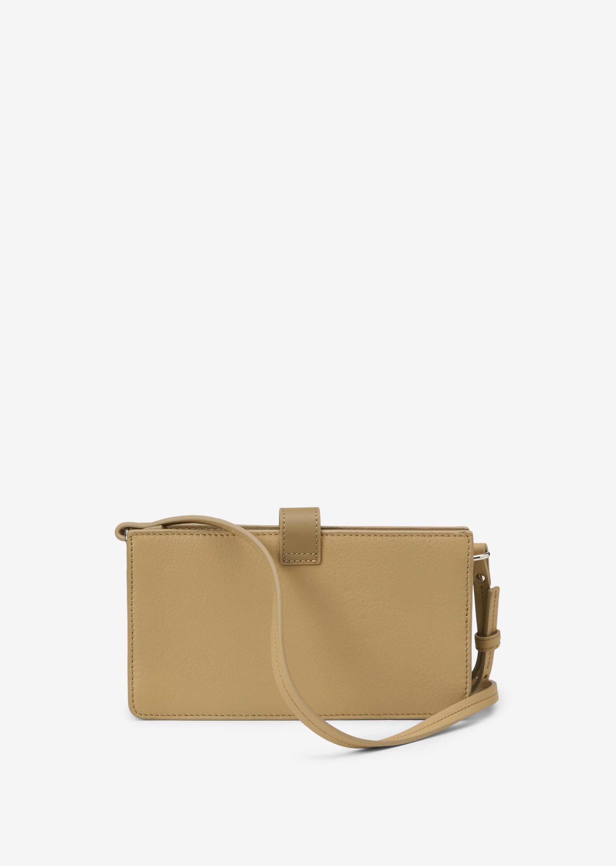2in1 Crossbody Bagaus fein genarbtem Rindleder