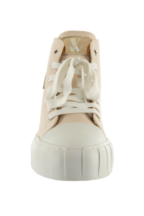 Baskets montantes vanessa wu laure beige