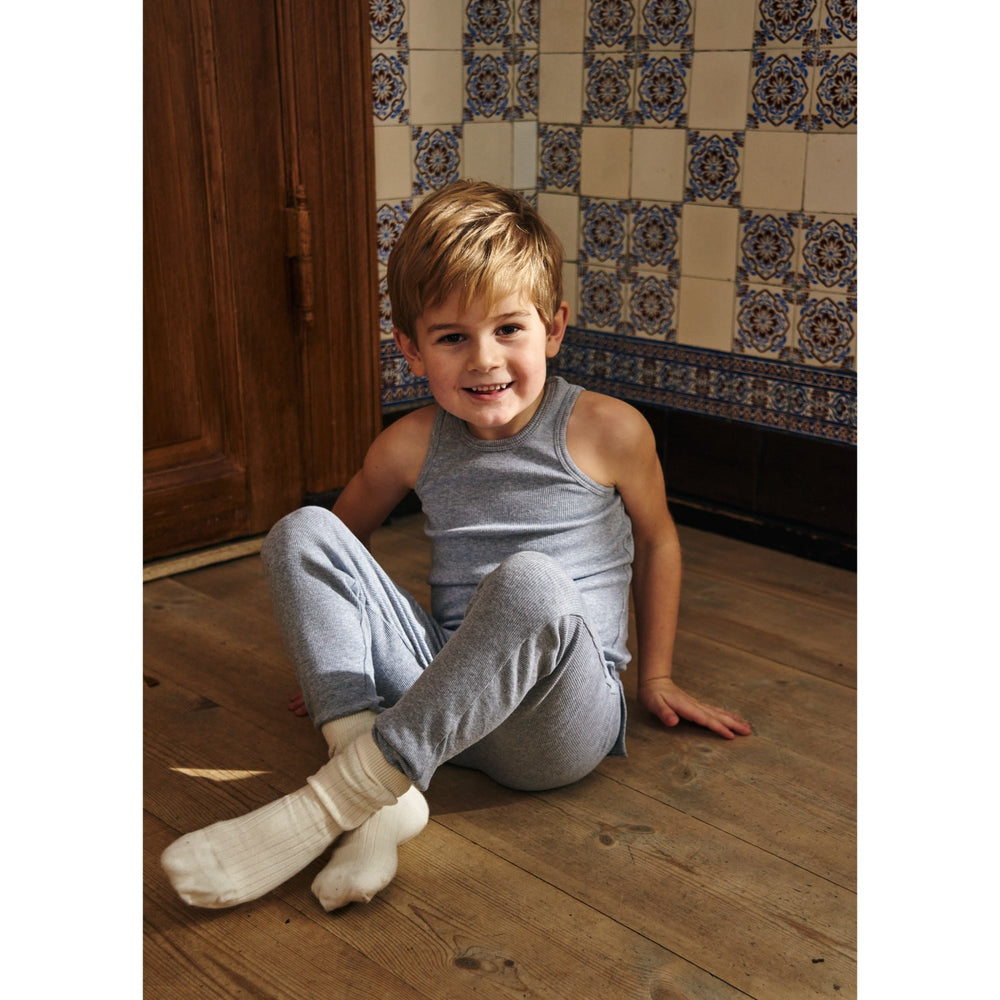 Køb HOLMM Light Grey Philo Bomuld Leggings