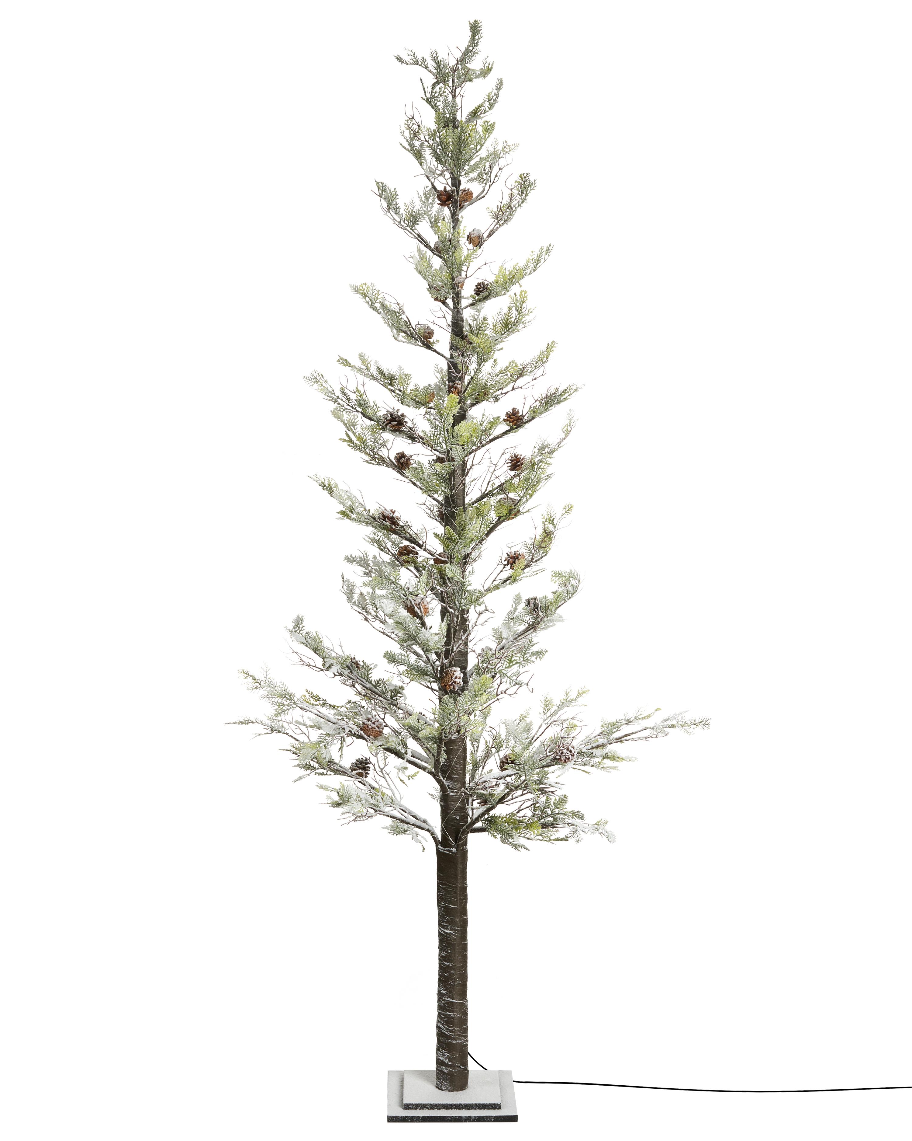 Buitendecoratie LED GRENIVIK Kerstboom 245 cm Wit