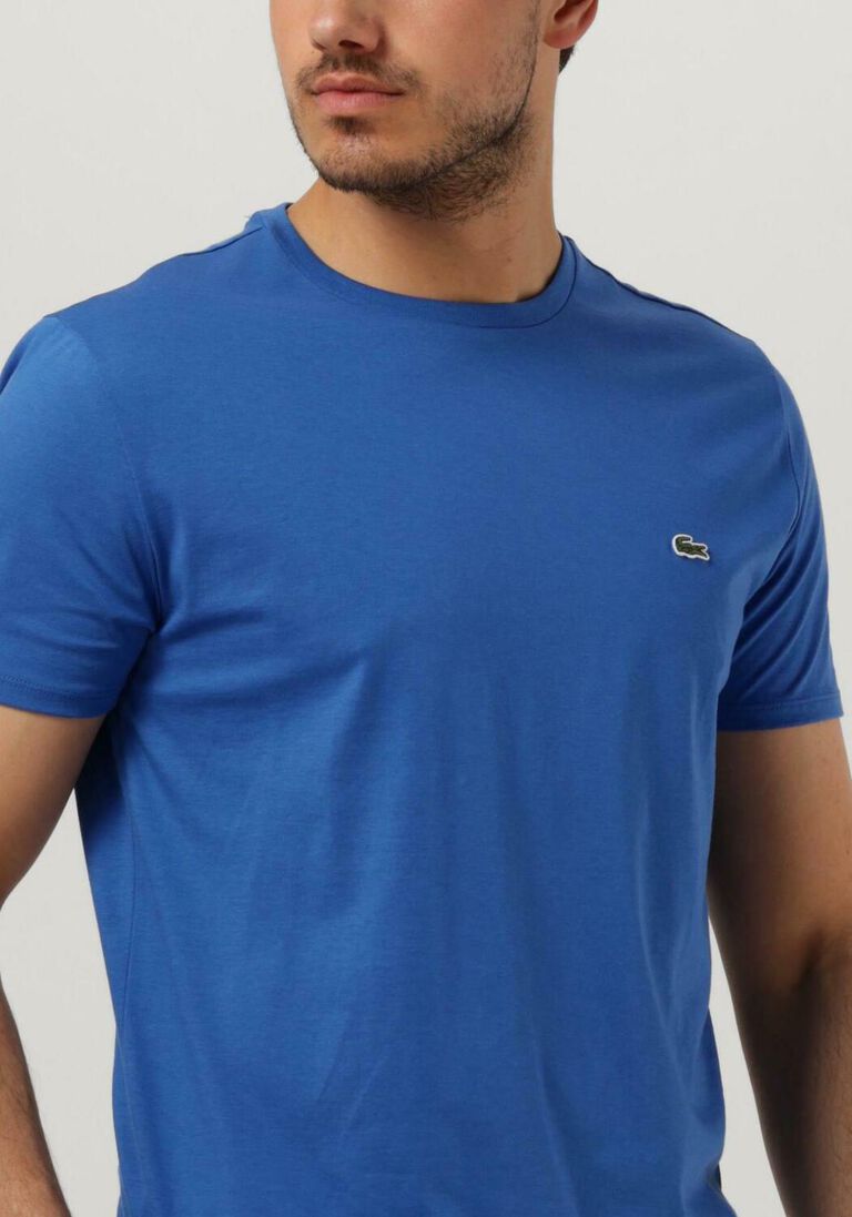 LACOSTE kobalt lacoste t-shirt 1ht1 men's tee-shirt 1121