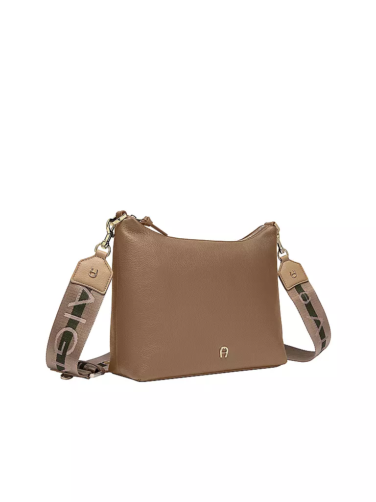 AIGNER Ledertasche - Umhängetasche ZITA  beige