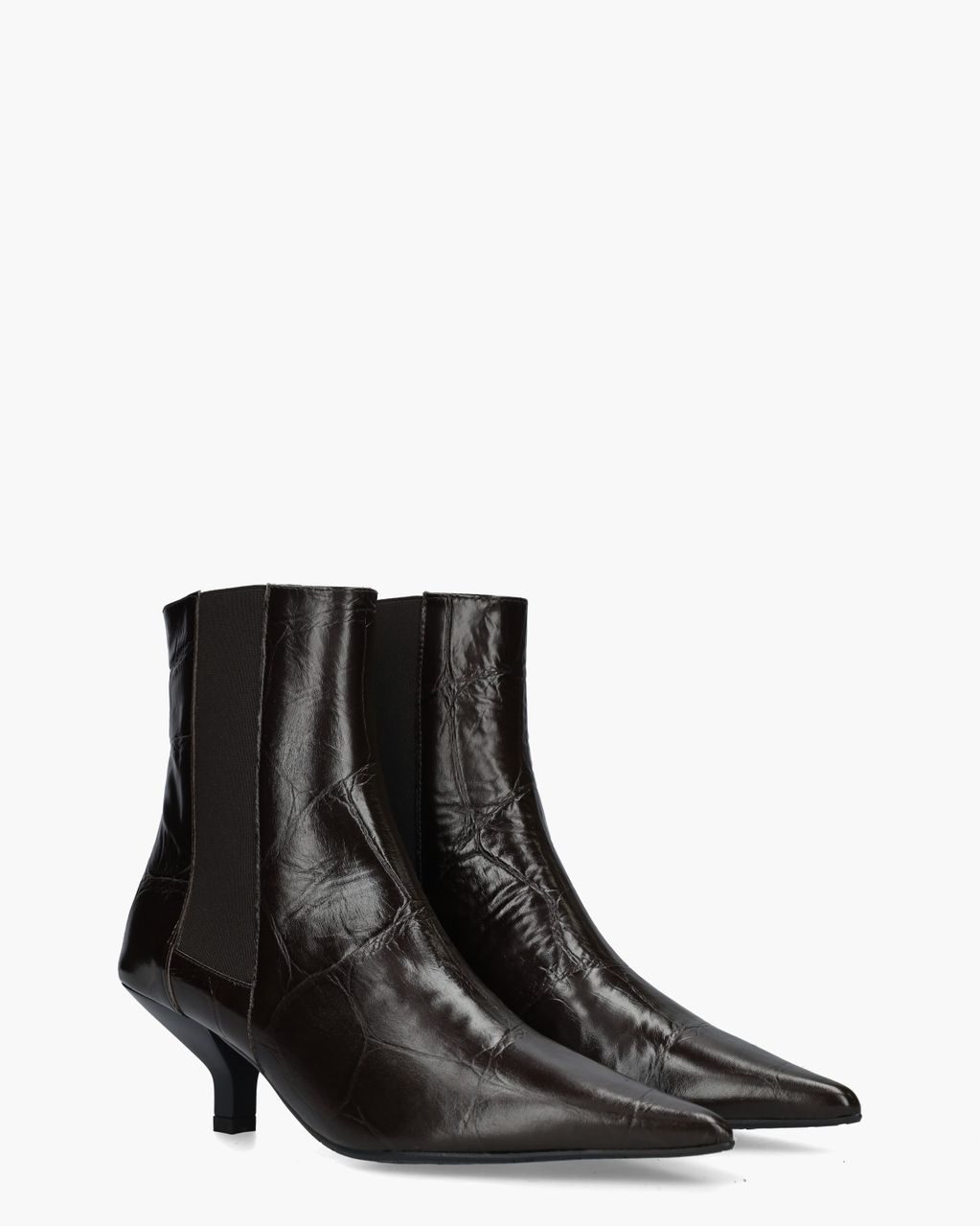 Ras 8239 Donkerbruin Dames Chelseaboots