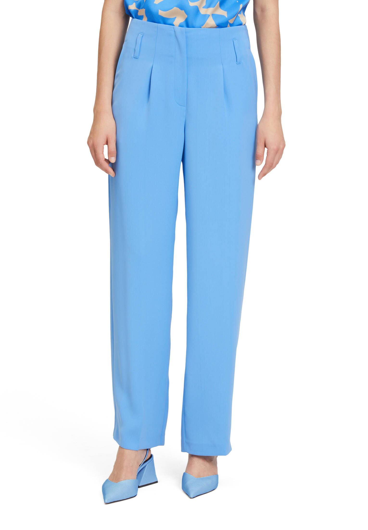Betty & Co| Damen Stoffhose mit Bundfalten
