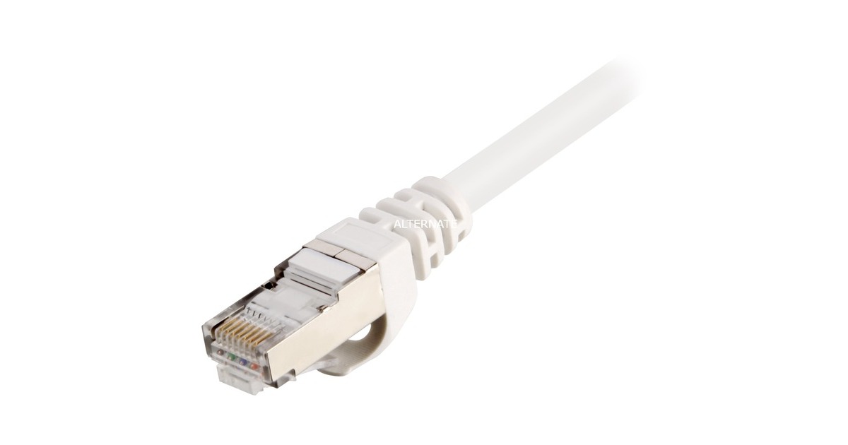 SharkoonPatchkabel SFTP, RJ-45 met Cat.6  (Wit, 20 meter)
