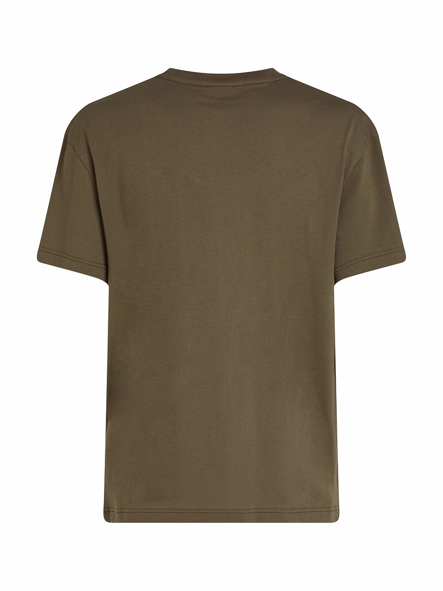 CALVIN KLEIN<br>Camiseta com gola redonda e logotipo