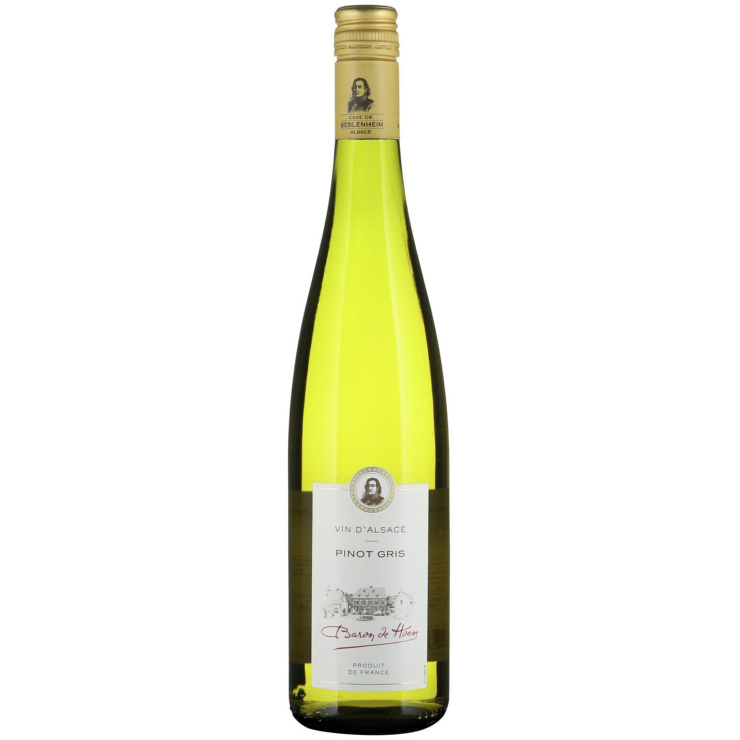 Alsace AOP Pinot Gris Baron de Hoen -75cl