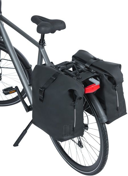 Basil SoHo Nordlight MIK Sidetaskesæt, 2 x 20L