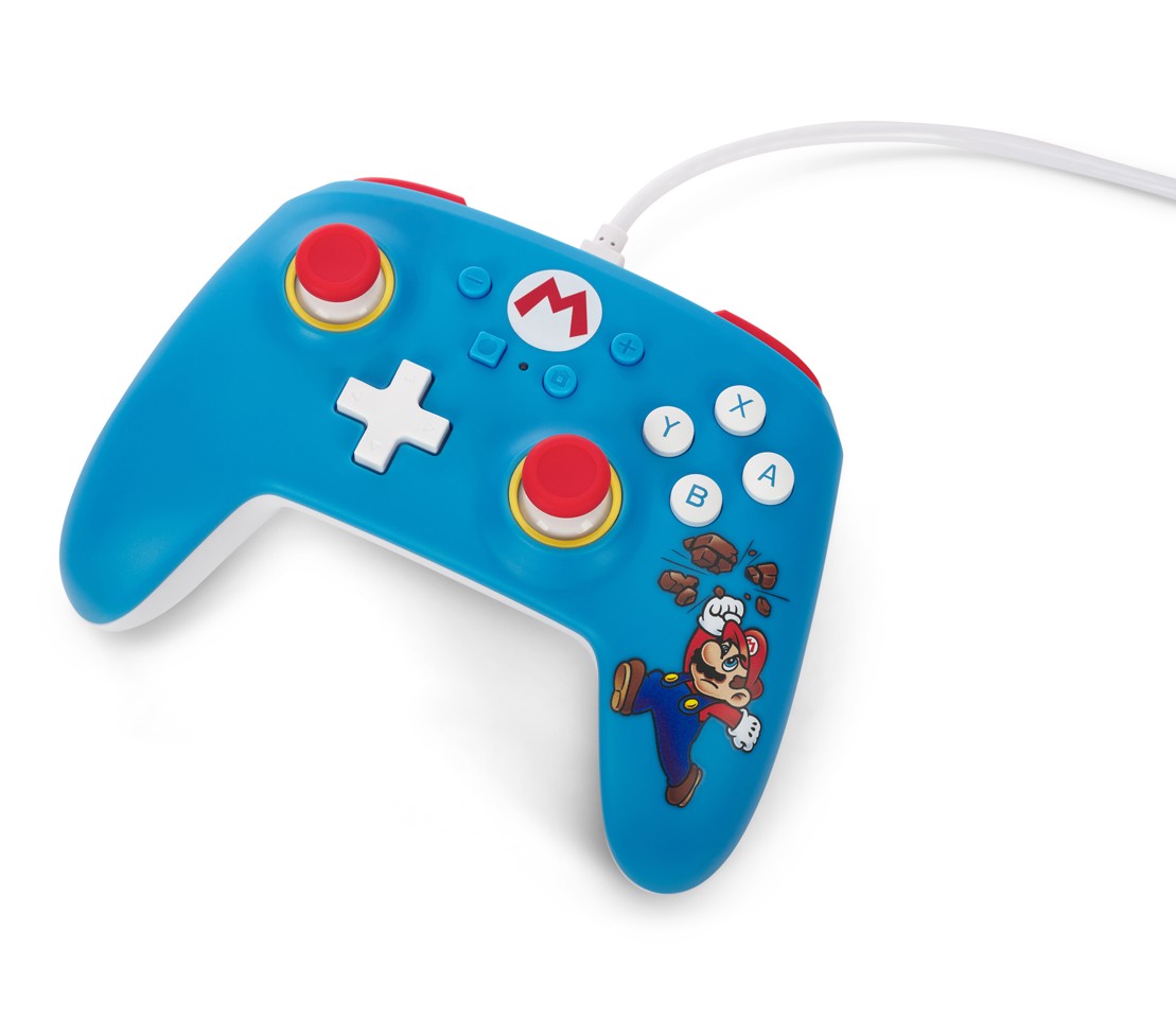 PowerA Wired Controller - Brick Breaker Mario /Nintendo Switch