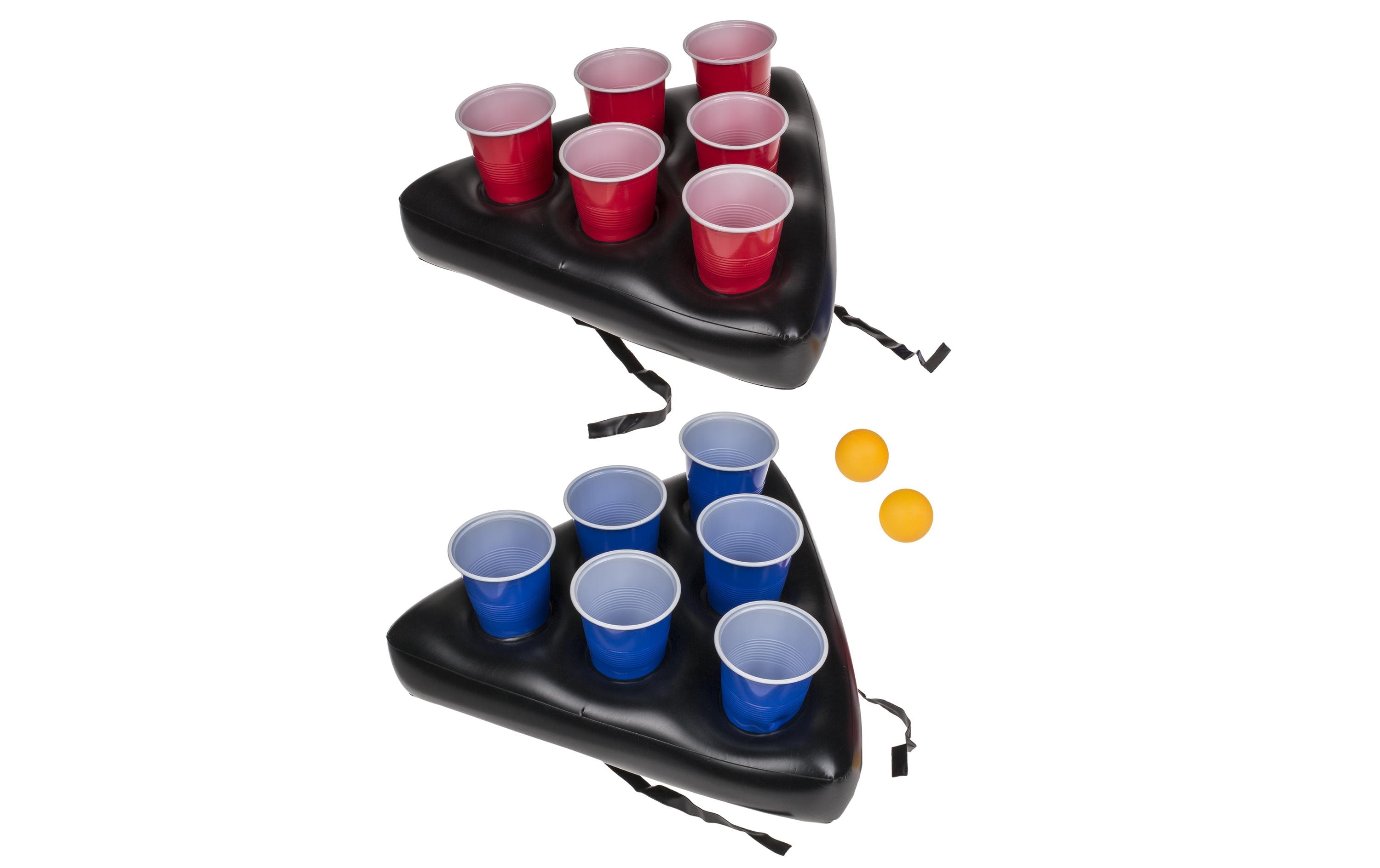 Aufblasbares Accessoire Beer Pong HelmTrinkspiel