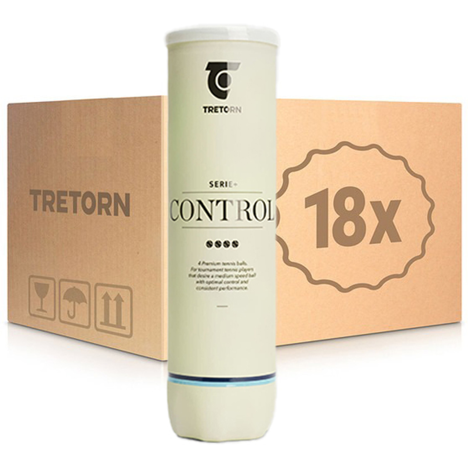 Tretorn Serie+ Control 18x4 St. (6 Dozijn)