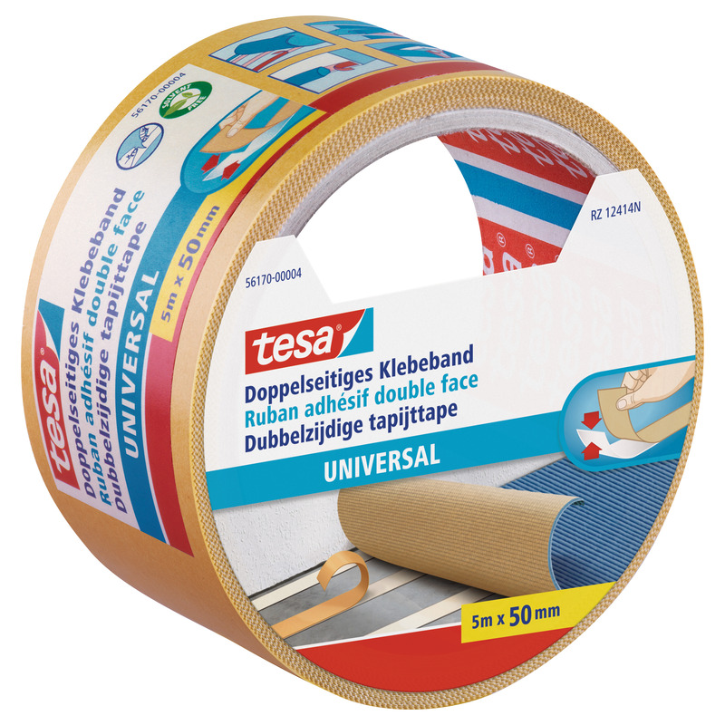 Tesa doppelseitiges Klebeband, 50 mm x 5 m