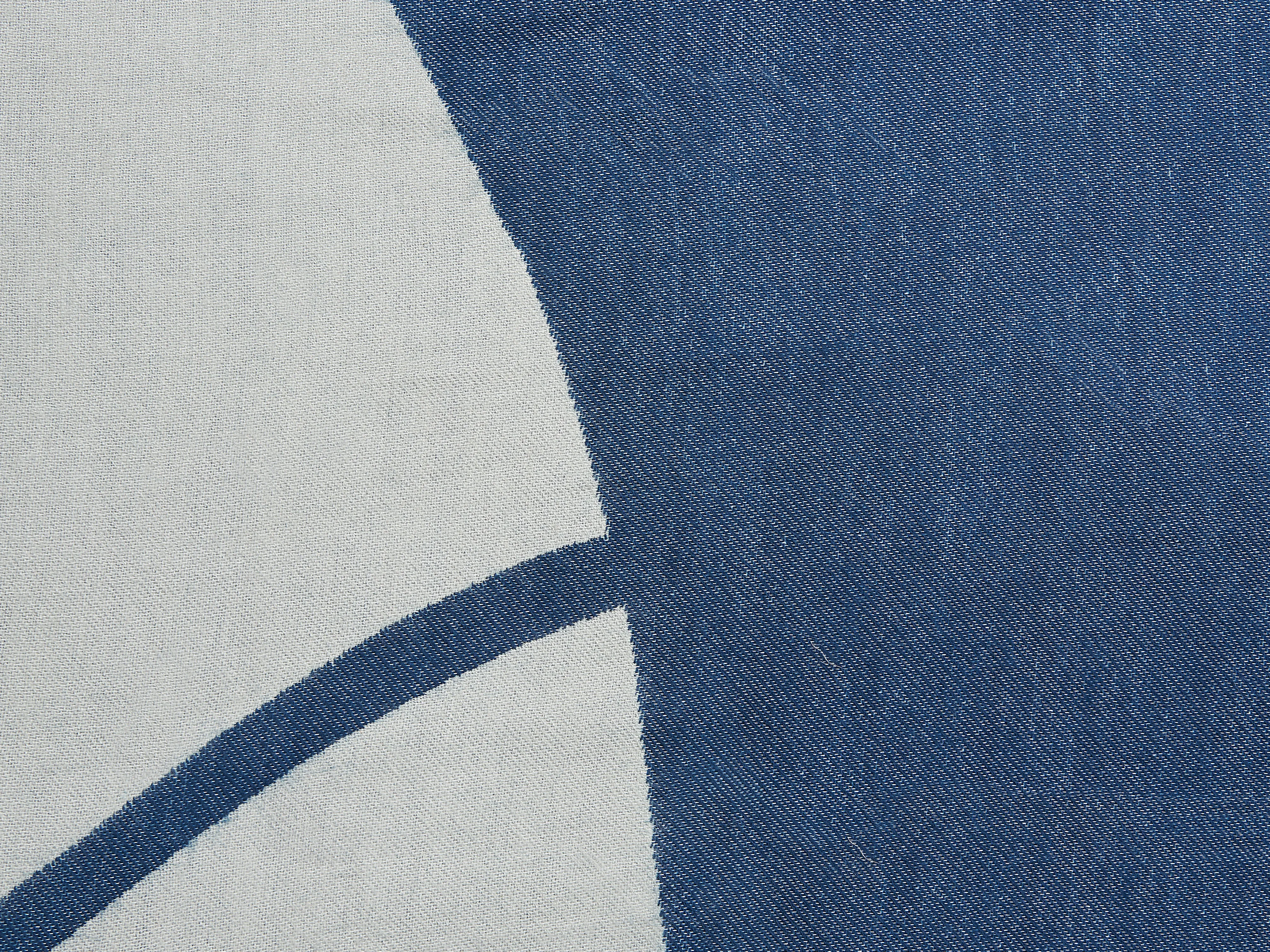 Plaid HAPREK 130 x 170 cm Blauw