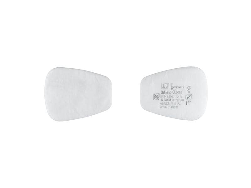3M Ersatzfilter 5925 für Serie 6000, FFP2 Partikfilter 5925 zu Farbspritzmaske