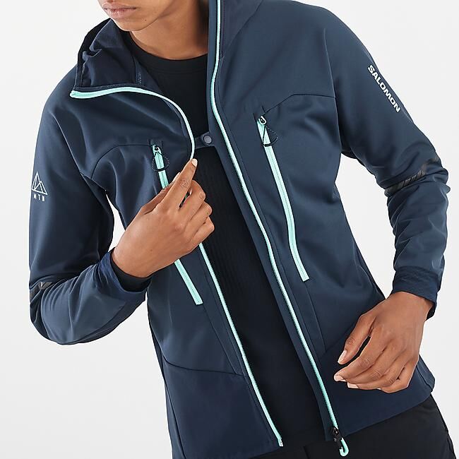 SALOMON - VESTE MTN SOFTSHELL JKT W