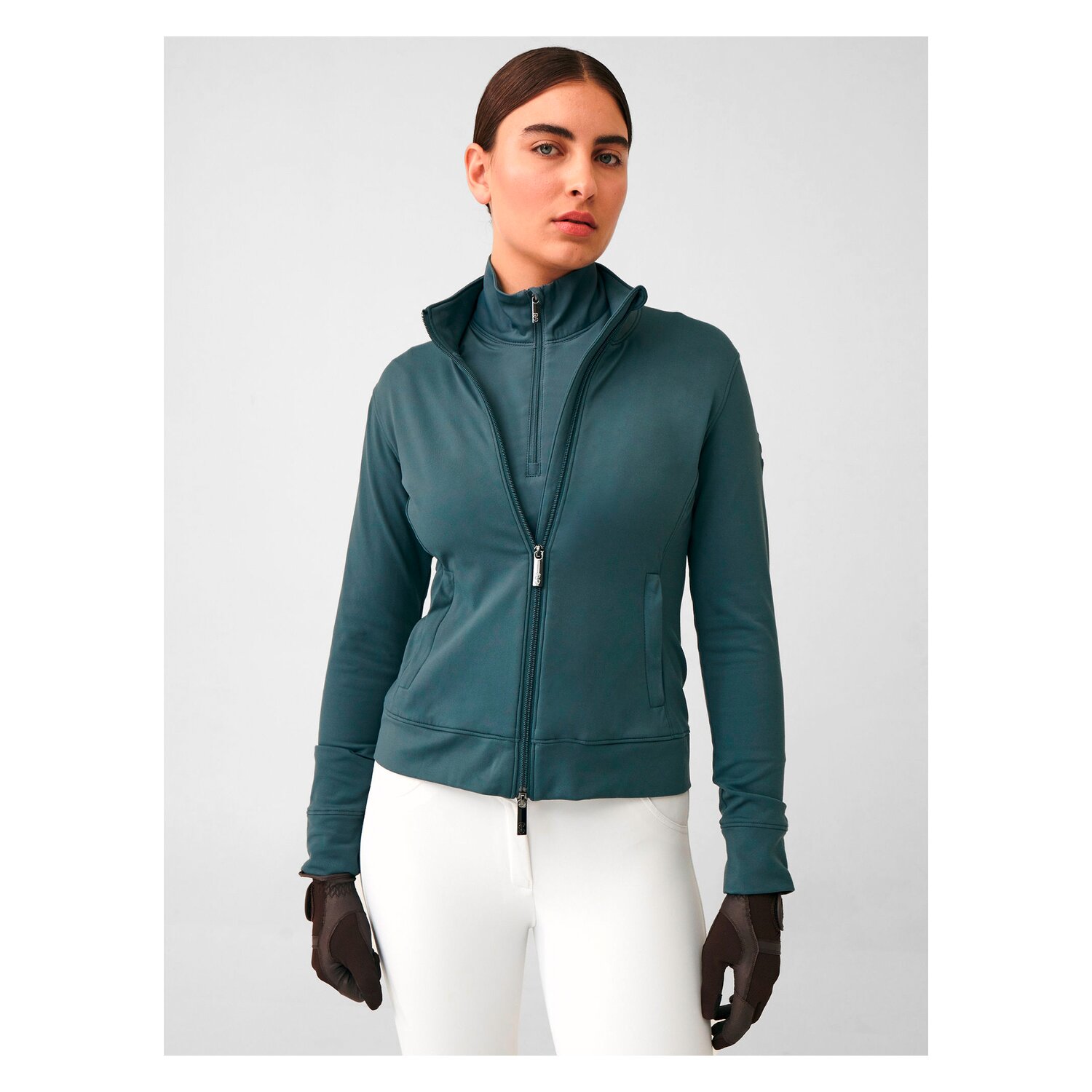 PS of SWEDEN Sweatjacke Oakley  - grau/blau