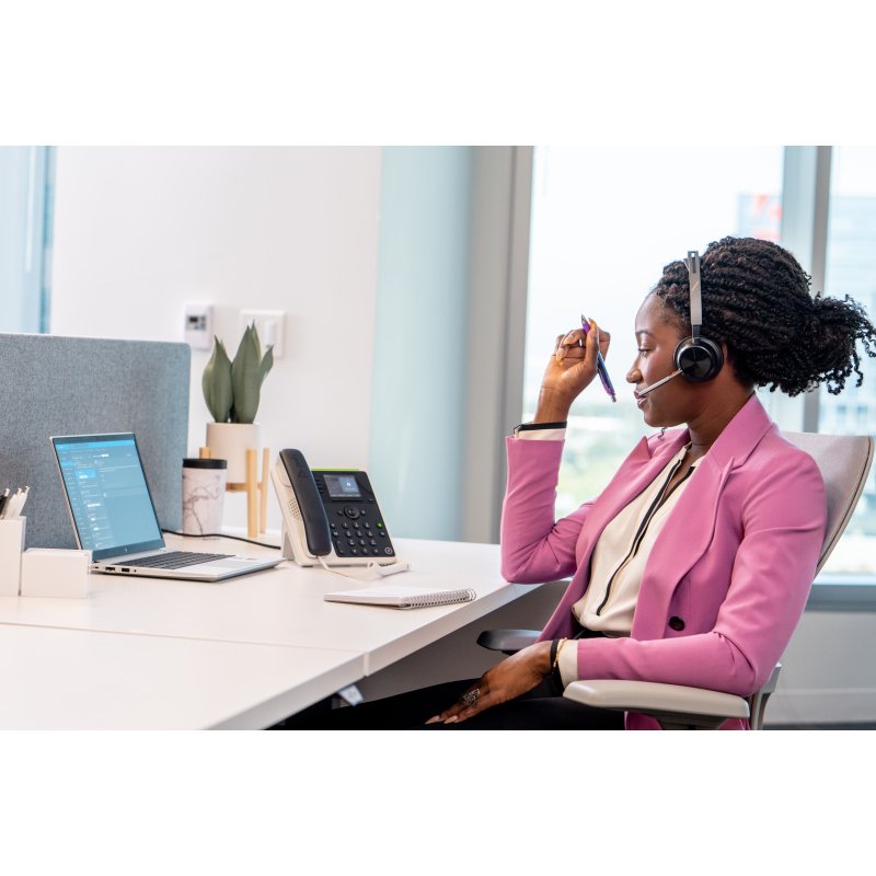 HP Poly Téléphone IP Poly Edge E220 compatible PoE