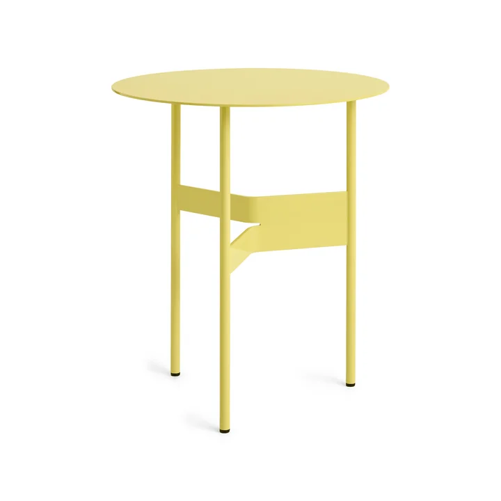 HAY - Shim Beistelltisch, Ø 45 cm, custard