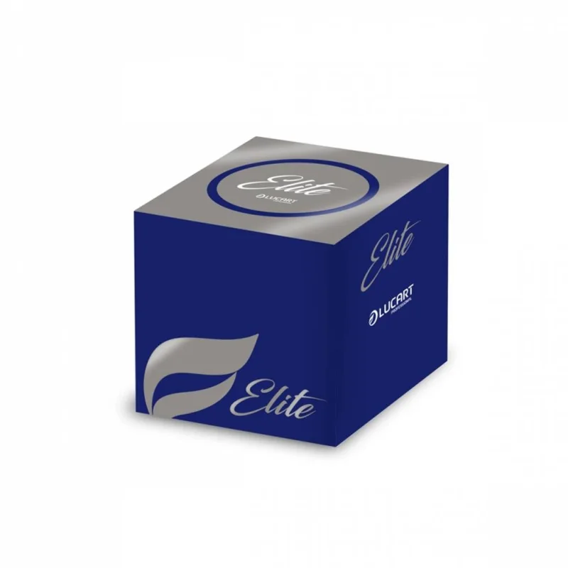 LUCART - Boîte cube de mouchoirs en papier - Elite - 3 plis - x30