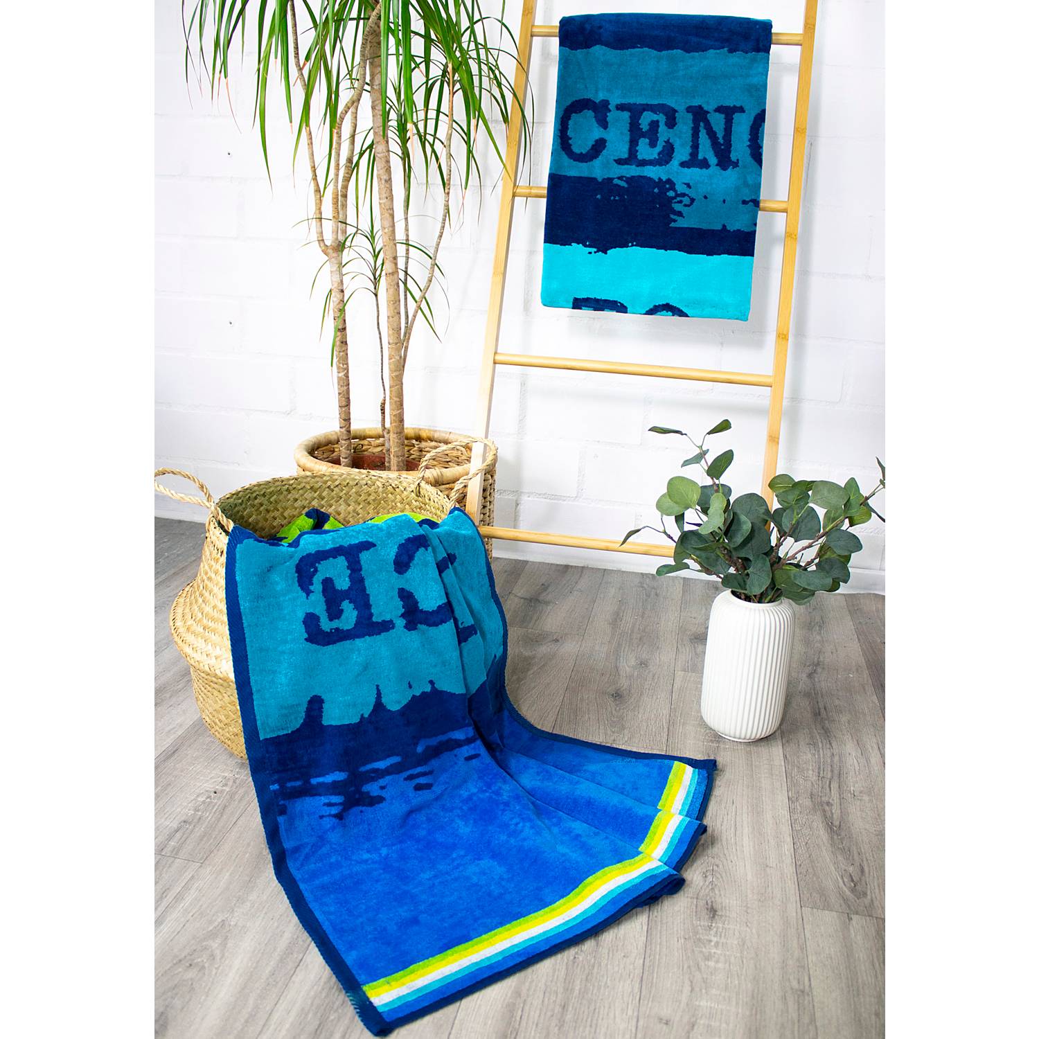 Velours Strandtuch 